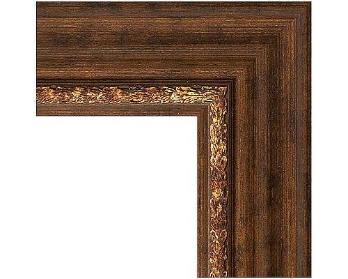 Купить Зеркало Evoform Exclusive-G 156х66 BY 4148 с гравировкой в багетной раме - Римская бронза 88 мм в магазине сантехники Santeh-Crystal.ru