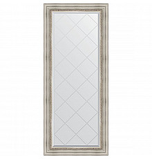 Зеркало Evoform Exclusive-G 156х66 BY 4147 с гравировкой в багетной раме - Римское серебро 88 мм