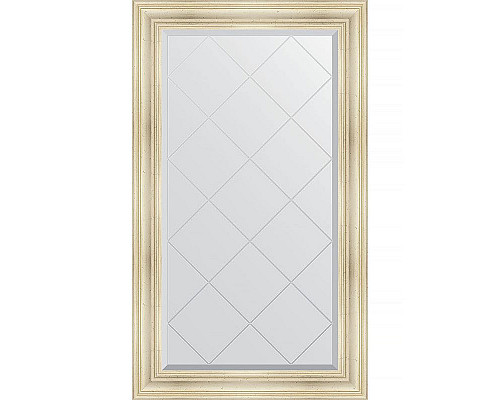 Заказать Зеркало Evoform Exclusive-G 134х79 BY 4246 с гравировкой в багетной раме - Травленое серебро 99 мм в магазине сантехники Santeh-Crystal.ru