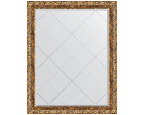 Заказать Зеркало Evoform Exclusive-G 120х95 BY 4359 с гравировкой в багетной раме - Виньетка античная бронза 85 мм в магазине сантехники Santeh-Crystal.ru
