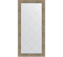 Зеркало Evoform Exclusive-G 157х75 BY 4272 с гравировкой в багетной раме - Виньетка античное серебро 85 мм