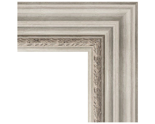 Заказать Зеркало Evoform Exclusive-G 121х96 BY 4362 с гравировкой в багетной раме - Римское серебро 88 мм в магазине сантехники Santeh-Crystal.ru