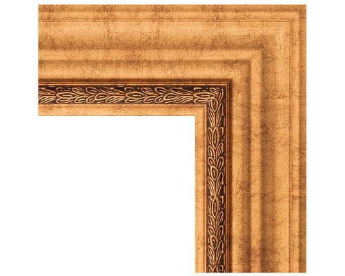 Заказать Зеркало Evoform Exclusive-G 121х96 BY 4361 с гравировкой в багетной раме - Римское золото 88 мм в магазине сантехники Santeh-Crystal.ru