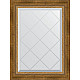 Заказать Зеркало Evoform Exclusive-G 71х53 BY 4004 с гравировкой в багетной раме - Состаренная бронза с плетением 70 мм в магазине сантехники Santeh-Crystal.ru