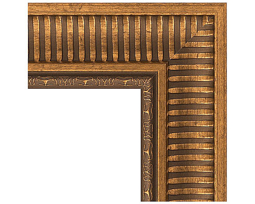 Заказать Зеркало Evoform Exclusive-G 122х97 BY 4369 с гравировкой в багетной раме - Бронзовый акведук 93 мм в магазине сантехники Santeh-Crystal.ru