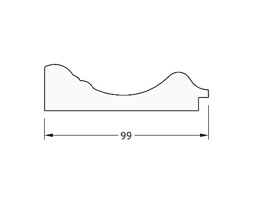 Заказать Зеркало Evoform Exclusive-G 158х69 BY 4159 с гравировкой в багетной раме - Травленое золото 99 мм в магазине сантехники Santeh-Crystal.ru