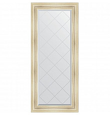 Зеркало Evoform Exclusive-G 158х69 BY 4160 с гравировкой в багетной раме - Травленое серебро 99 мм