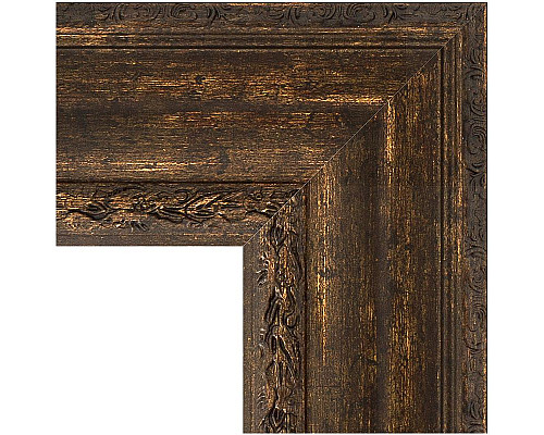 Заказать Зеркало Evoform Exclusive-G 162х72 BY 4172 с гравировкой в багетной раме - Состаренное дерево с орнаментом 120 мм в магазине сантехники Santeh-Crystal.ru