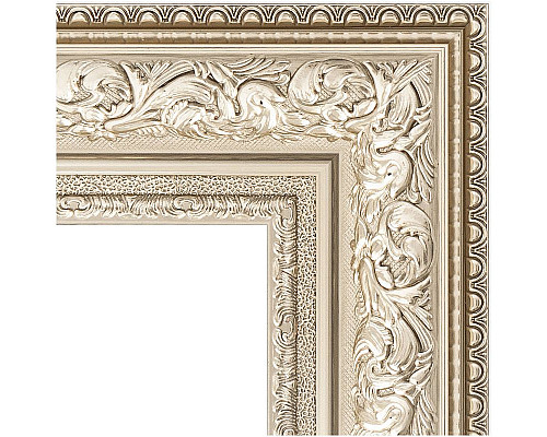 Заказать Зеркало Evoform Exclusive-G 160х70 BY 4168 с гравировкой в багетной раме - Виньетка серебро 109 мм в магазине сантехники Santeh-Crystal.ru