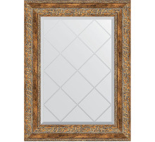 Зеркало Evoform Exclusive-G 72х55 BY 4015 с гравировкой в багетной раме - Виньетка античная бронза 85 мм