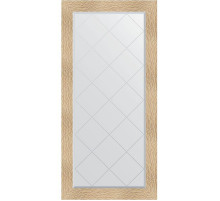 Зеркало Evoform Exclusive-G 158х76 BY 4279 с гравировкой в багетной раме - Золотые дюны 90 мм