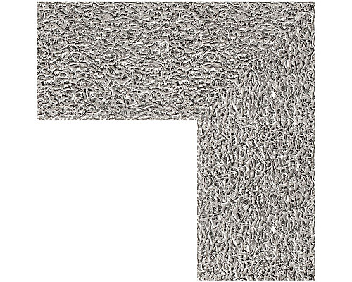 Купить Зеркало Evoform Exclusive-G 74х56 BY 4023 с гравировкой в багетной раме - Чеканка серебряная 90 мм в магазине сантехники Santeh-Crystal.ru