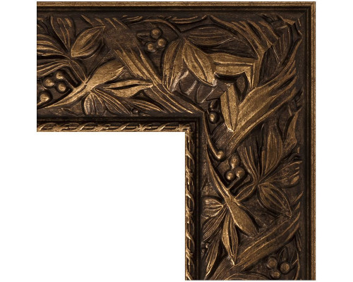 Приобрести Зеркало Evoform Exclusive-G 76х59 BY 4029 с гравировкой в багетной раме - Византия бронза 99 мм в магазине сантехники Santeh-Crystal.ru
