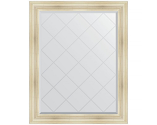 Заказать Зеркало Evoform Exclusive-G 124х99 BY 4375 с гравировкой в багетной раме - Травленое серебро 99 мм в магазине сантехники Santeh-Crystal.ru