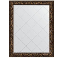 Зеркало Evoform Exclusive-G 124х99 BY 4373 с гравировкой в багетной раме - Византия бронза 99 мм