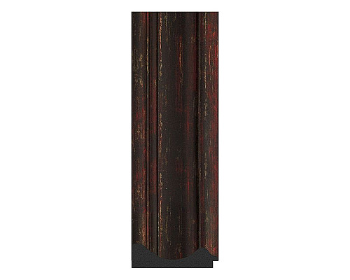 Приобрести Зеркало Evoform Exclusive-G 109х109 BY 4463 с гравировкой в багетной раме - Темный прованс 99 мм в магазине сантехники Santeh-Crystal.ru