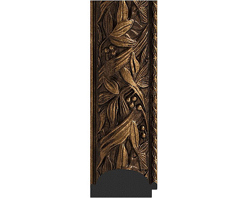 Заказать Зеркало Evoform Exclusive-G 161х79 BY 4287 с гравировкой в багетной раме - Византия бронза 99 мм в магазине сантехники Santeh-Crystal.ru