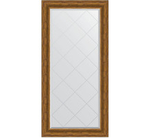 Зеркало Evoform Exclusive-G 161х79 BY 4290 с гравировкой в багетной раме - Травленая бронза 99 мм