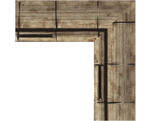 Заказать Зеркало Evoform Exclusive-G 83х83 BY 4308 с гравировкой в багетной раме - Серебряный бамбук 73 мм в магазине сантехники Santeh-Crystal.ru