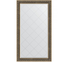 Зеркало Evoform Exclusive-G 174х99 BY 4422 с гравировкой в багетной раме - Вензель серебряный 101 мм