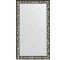 Зеркало Evoform Exclusive-G 173х98 BY 4415 с гравировкой в багетной раме - Византия серебро 99 мм