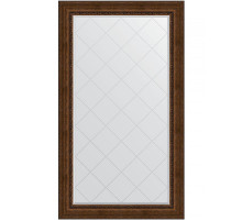 Зеркало Evoform Exclusive-G 177х102 BY 4429 с гравировкой в багетной раме - Состаренная бронза с орнаментом 120 мм