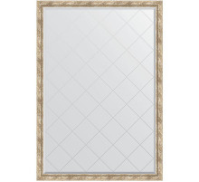 Зеркало Evoform Exclusive-G 183х128 BY 4478 с гравировкой в багетной раме - Прованс с плетением 70 мм