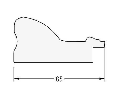 Купить Зеркало Evoform Exclusive-G 87х65 BY 4100 с гравировкой в багетной раме - Виньетка античное серебро 85 мм в магазине сантехники Santeh-Crystal.ru