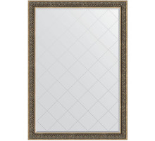 Зеркало Evoform Exclusive-G 189х134 BY 4508 с гравировкой в багетной раме - Вензель серебряный 101 мм