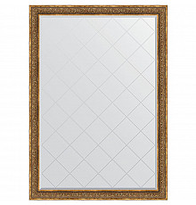 Зеркало Evoform Exclusive-G 189х134 BY 4507 с гравировкой в багетной раме - Вензель бронзовый 101 мм