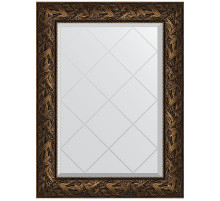 Зеркало Evoform Exclusive-G 91х69 BY 4115 с гравировкой в багетной раме - Византия бронза 99 мм