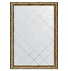 Зеркало Evoform Exclusive-G 190х135 BY 4511 с гравировкой в багетной раме - Виньетка античная бронза 109 мм
