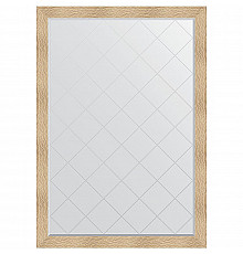 Зеркало Evoform Exclusive-G 186х131 BY 4494 с гравировкой в багетной раме - Золотые дюны 90 мм