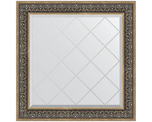 Santeh-Crystal.ru: Зеркало Evoform Exclusive-G 89х89 BY 4336 с гравировкой в багетной раме - Вензель серебряный 101 мм Купить Зеркало Evoform Exclusive-G 89х89 BY 4336 с гравировкой в багетной раме - Вензель серебряный 101 мм в магазине сантехники Santeh-Crystal.ru