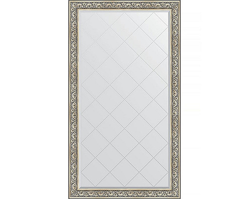 Santeh-Crystal.ru: Зеркало Evoform Exclusive-G Floor 205х115 BY 6374 с гравировкой в багетной раме - Барокко серебро 106 мм Приобрести Зеркало Evoform Exclusive-G Floor 205х115 BY 6374 с гравировкой в багетной раме - Барокко серебро 106 мм в магазине сантехники Santeh-Crystal.ru