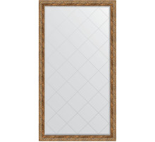 Зеркало Evoform Exclusive-G Floor 200х110 BY 6354 с гравировкой в багетной раме - Виньетка античная бронза 85 мм