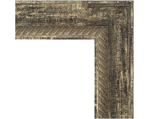 Приобрести Зеркало Evoform Exclusive-G Floor 198х108 BY 6345 с гравировкой в багетной раме - Старое дерево с плетением 70 мм в магазине сантехники Santeh-Crystal.ru