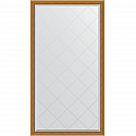Зеркало Evoform Exclusive-G Floor 198х108 BY 6341 с гравировкой в багетной раме - Состаренное золото с плетением 70 мм Зеркало Evoform Exclusive-G Floor 198х108 BY 6341 с гравировкой в багетной раме - Состаренное золото с плетением 70 мм