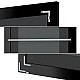 Купить Зеркало Evoform Exclusive-G Floor 205х115 BY 6373 с гравировкой в багетной раме - Барокко золото 106 мм в магазине сантехники Santeh-Crystal.ru