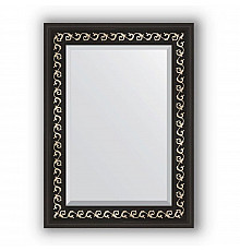 Зеркало Evoform Exclusive 75х55 Черный ардеко
