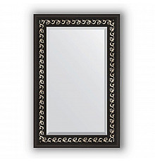Зеркало Evoform Exclusive 85х55 Черный ардеко