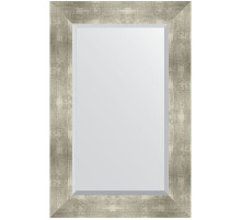 Зеркало Evoform Exclusive 86х56 BY 1140 с фацетом в багетной раме - Алюминий 90 мм