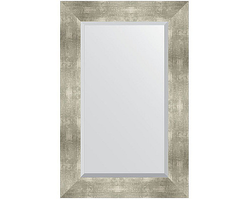 Заказать Зеркало Evoform Exclusive 86х56 BY 1140 с фацетом в багетной раме - Алюминий 90 мм в магазине сантехники Santeh-Crystal.ru