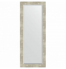 Зеркало Evoform Exclusive 131х51 BY 1159 с фацетом в багетной раме - Алюминий 61 мм