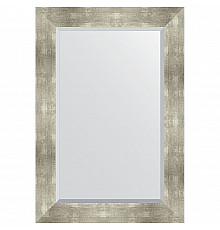 Зеркало Evoform Exclusive 96х66 BY 1180 с фацетом в багетной раме - Алюминий 90 мм
