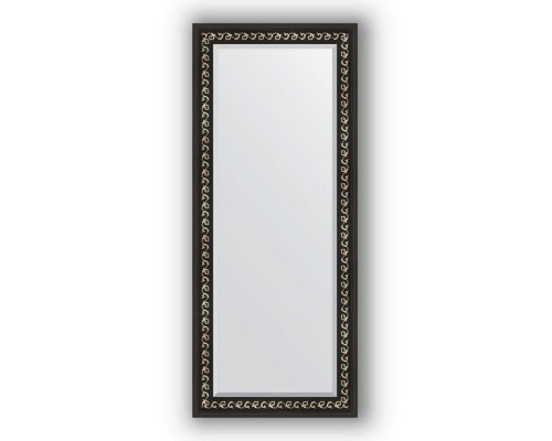 Купить Зеркало Evoform Exclusive 155х65 Черный ардеко в магазине сантехники Santeh-Crystal.ru