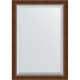 Приобрести Зеркало Evoform Exclusive 102х72 BY 1197 с фацетом в багетной раме - Орех 65 мм в магазине сантехники Santeh-Crystal.ru