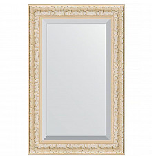 Зеркало Evoform Exclusive 85х55 BY 1232 с фацетом в багетной раме - Старый гипс 82 мм