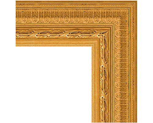 Купить Зеркало Evoform Exclusive 145х60 BY 1264 с фацетом в багетной раме - Сусальное золото 80 мм в магазине сантехники Santeh-Crystal.ru
