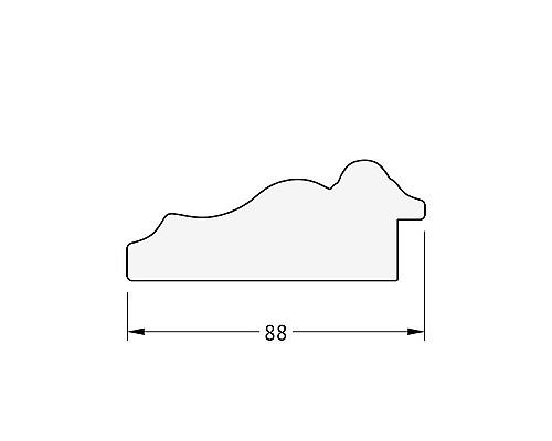 Заказать Зеркало Evoform Exclusive 136х56 BY 1257 с фацетом в багетной раме - Римское серебро 88 мм в магазине сантехники Santeh-Crystal.ru